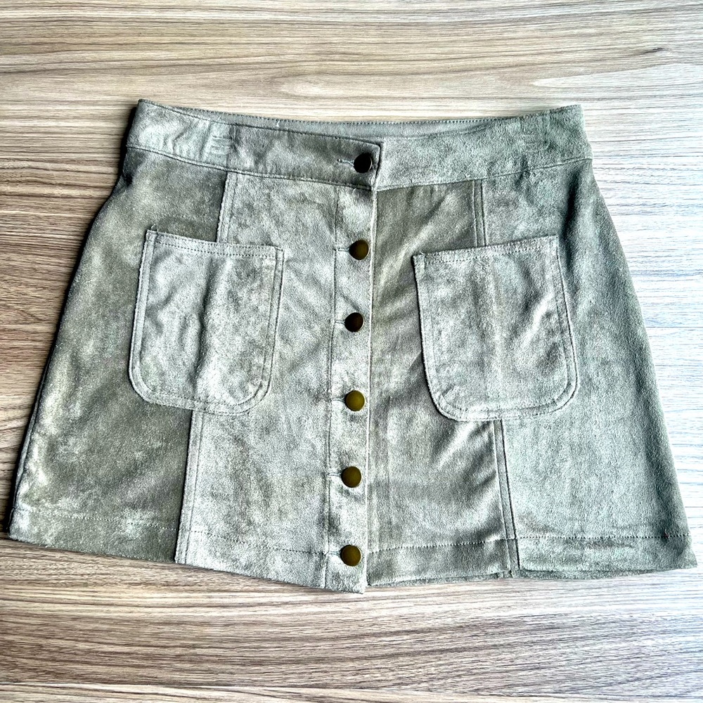 Altar’d State Suede Skirt